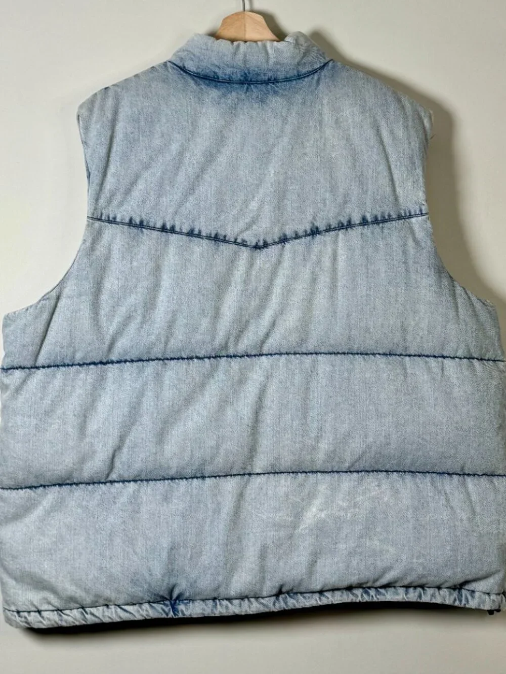 Levi Strauss ROCKRIDGE Puffer Blue Down Vest Sz XXL